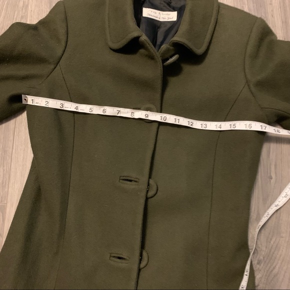 RAG & BONE Wool Fit and Flare Slit Cuff Coat 4 - Picture 11 of 12